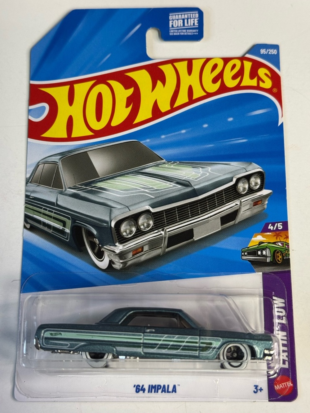 Hot Wheels 1964 IMPALA HW: LAYIN’LOW 4/5